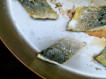 eaten fish scales by Chef Morgan