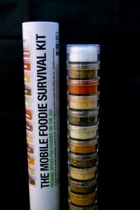 The Mobile Foodie Spice Supply kit