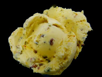 www.chefmorgan.com Nowruz Pistachio Ice Cream with Rose Water