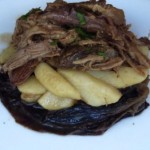 braised pork and apples with melted radicchio and endive (November 12, 2010)