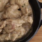 chicken drumettes simmered in beer and mustard sauce (February 21, 2011)