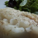 cabillaud au thym en papillote (steamed cod with thyme)  (July 25th, 2012)