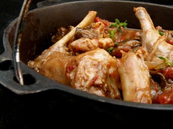 Hunger games food - Katniss’s rabbit (or chicken) chasseur