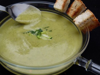 healthy green soup