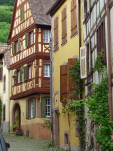 Houses in Alsace France