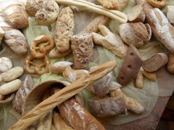 various breads from france