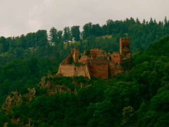 Hilltop in Alsace France