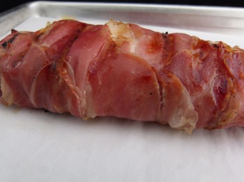 monkfish rolled in prosciutto 