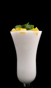 coconut mango smoothie by chef morgan