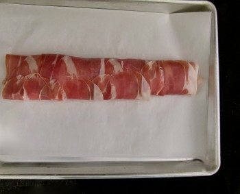 monkfish rolled in prosciutto 