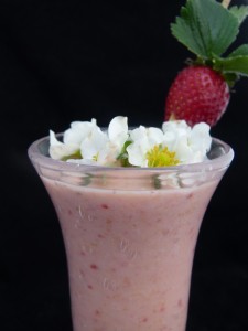 rice and coconut milk smoothie by Chef Morgan