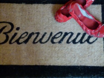 Bienvenue French Doormat