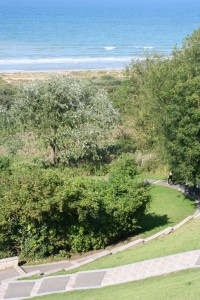 the american Cemetery and Omaha Beach