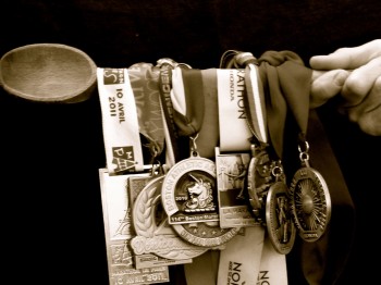chef morgan boston marathon medal