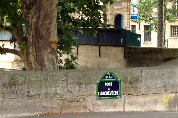  Pont de L’Archêveché bridge paris