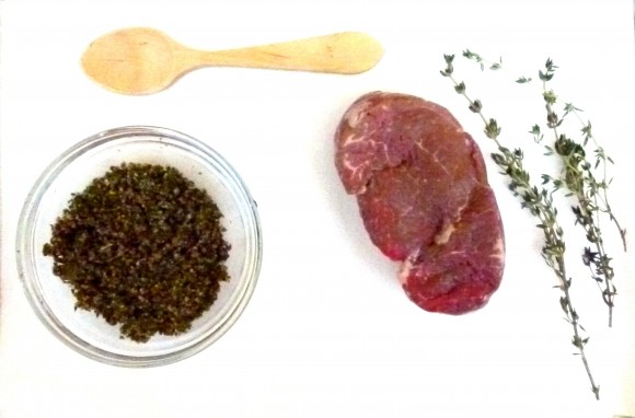 steak au poivre vert ingrediants  