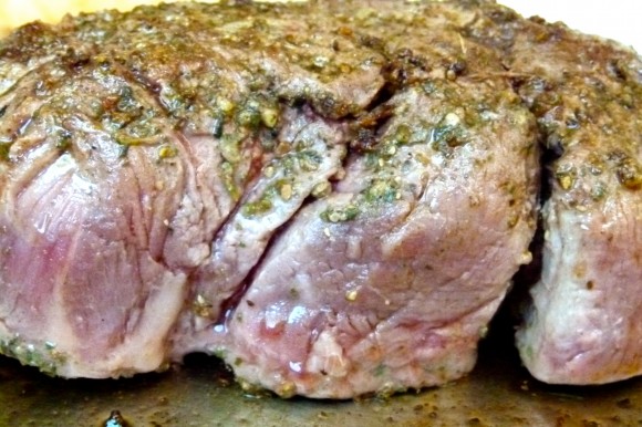 classic steak au poivre vert