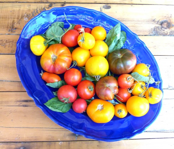 Heirloom tomatoes chef morgan teaches at Surfas culver city