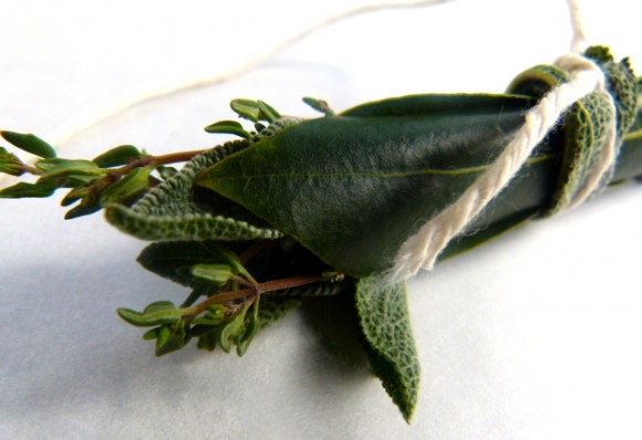 bouquet garni for fish stock