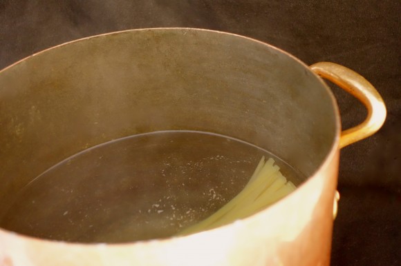 boiling pasta