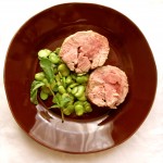 spring lamb with fava beans March 28th, 2013