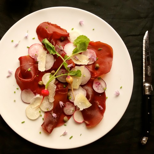 chef morgan bresaola radish 2