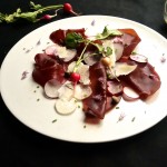 bresaola and radish summer salad June 13th, 2013