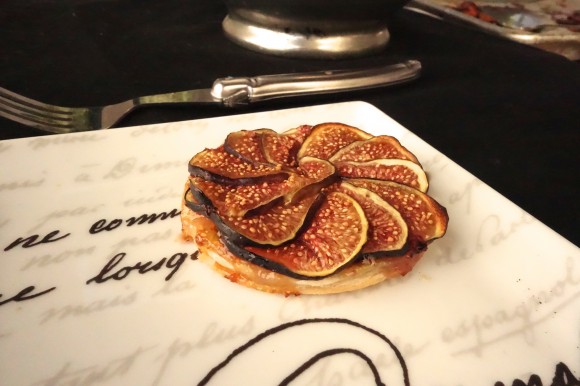 chef morgan fig tartlet